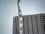 New Vintage Black And White Checkered Panhandle Slim Polyester Pants #8042 SS-53