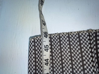 New Vintage Black And White Checkered Panhandle Slim Polyester Pants #8042 SS-53