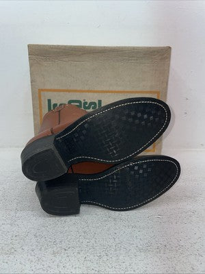 New Kids Brown Texas Brand Cowboy Boots. C 111 3 E E. 22-10