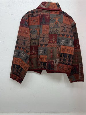 New Crazy Cowgirl Women’s Burnt Orange Large Jacket #CCJ-53 QQ-10