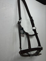 New Tough 1 Genuine Leather Brown Draft Halter #44-9500 W-48