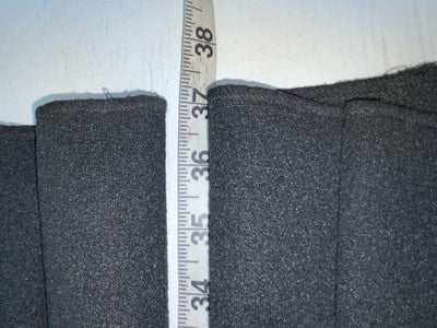 New Vintage Black Panhandle Slim Polyester Pants #12372 3A-5