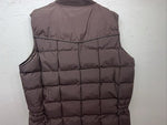 New Men’s Brown ELY Outerwear Puffer Waterproof Vest XXL L-606