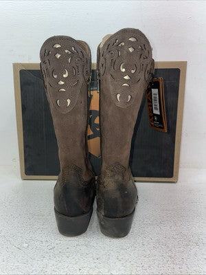 New Kids Brown Ariat Cowboy Boots. 10010913 13.5 13 1/2 M. 23-120