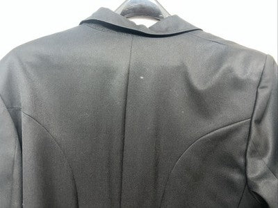 New Men’s Circle S Black Long Suit Coat 42R #25832 LL-606