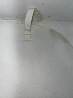 New White Wool English Saddle Seat Cover PP-20