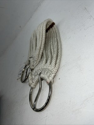 New Star Rider White Brown Mohair 24” Cinch #102 BB-6