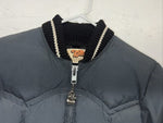New Comfy Women Charcoal Puffer Jacket Size 12 #05650 LLL-47