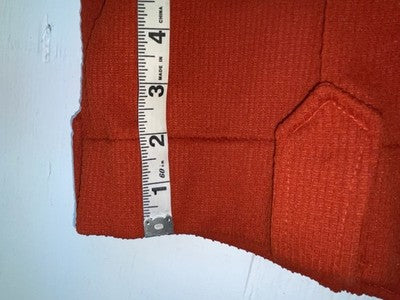 New Vintage Orange Panhandle Slim Polyester Pants #1215 ZZ-64