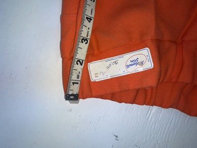 New Vintage Orange Panhandle Slim Polyester Pants NN-150