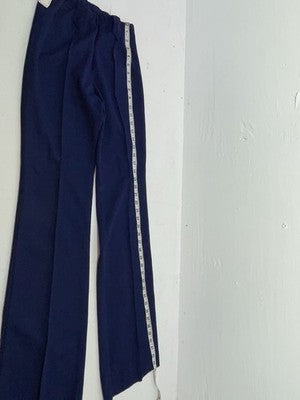 New Vintage Blue Panhandle Slim Polyester Pants ZZ-83