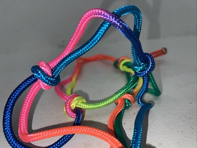 New Tough 1 Rainbow Pony Rope Halter #50-1020 G-509