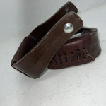 New Brown Plastic With Leather Stirrups FF-6