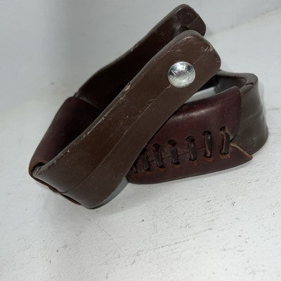 New Brown Plastic With Leather Stirrups FF-6