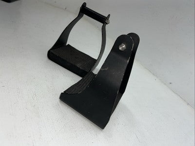 New Black Metal Trail Riding Stirrups FF-8