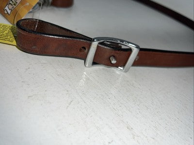 New Tough 1 Brown Leather Tie Down Strap #53-2863 LLL-39