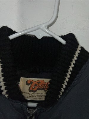 New Comfy Women Charcoal Puffer Jacket Size 12 #05650 LLL-47