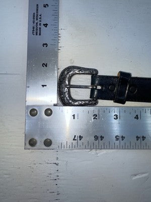 New Black Genuine Leather Dan Post 28” Belt #5861 NN-59