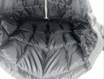 New Comfy Women Charcoal Puffer Jacket Size 12 #05650 LLL-47