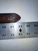 New Brown Genuine Leather Double S Tooled Duck 26” Belt #3013002 NN-61