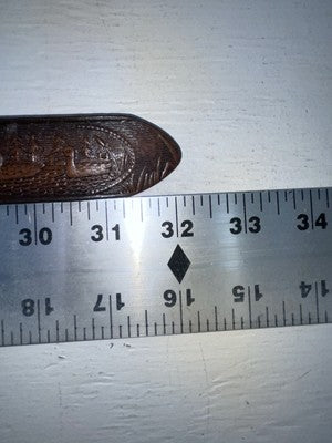 New Brown Genuine Leather Double S Tooled Duck 26” Belt #3013002 NN-61