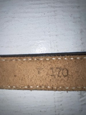 New Brown Genuine Leather Perkies Tooled 22” Belt #170 NN-91