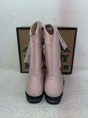 New Youth Pink Smoky Mountain Cowboy Boots. 1164 3. 22-13