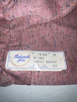 New Vintage Pink Panhandle Slim Polyester Pants #12423 3A-68