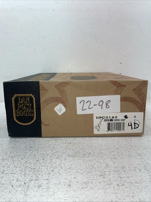 New Youth Brown Lace Up Dan Post Cowboy Boots. C 3142 4 D. 22-98