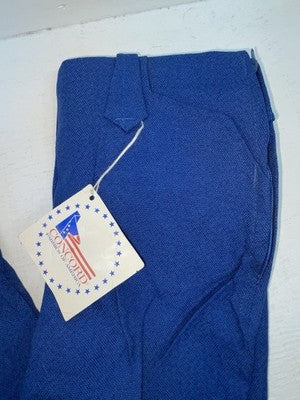 New Vintage Blue Western Girl Polyester Pants #3417 VV-41
