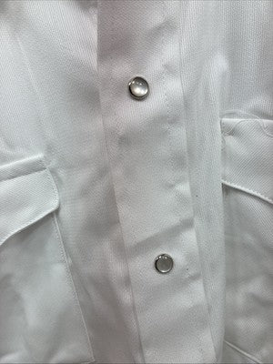 New Men’s Panhandle Slim White Long Sleeve Pearl Snap 16.5 Large X-56