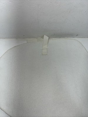 New White Wool English Saddle Seat Cover PP-20