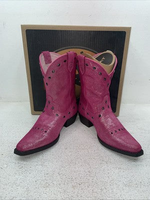 New Kids Pink Ariat Cowboy Boots. 10012798 3 M. 22-2