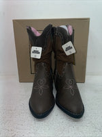 New Kids Brown Smoky Mountain Cowboy Boots. 1122 C 2.5 2 1/2. 23-154