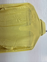 New Men’s RockMount Yellow Long Sleeve Pearl Snap Medium O-76