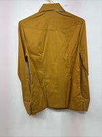 New Women’s Panhandle Slim Yellow Long Sleeve Pearl Snap Size 10 LL-110