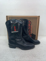 New Youth Navy Laredo Cowboy Boots. 2058 4 M. 2-156