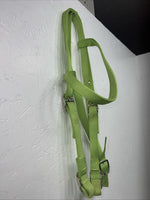 New Congress Leather Nylon Green Browband Headstall #8830 Y-2