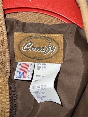 New Men’s Brown Comfy Winter Jacket #05354 Small RR-24