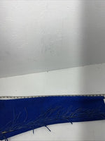 New Blue Children’s Whitman Show Chaps With Fringe Adjustable Waist 36” N-43
