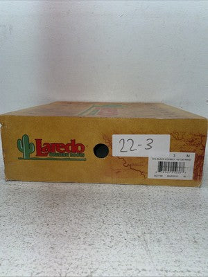 New Children’s Black Laredo Cowboy Boots. L C 2440 3 M. 22-3