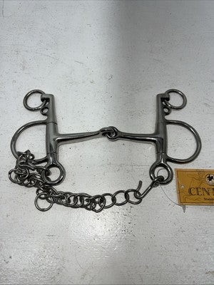 New Centaur 5” Joint Mouth Eggbutt Pelham Bit #170180 T-503