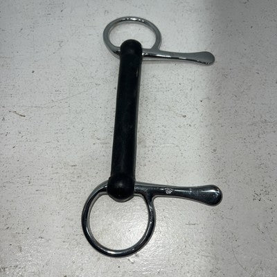 New Weaver 4 1/2” Driving Half Cheek Rubber Pony Bit #25-5330 BB-510