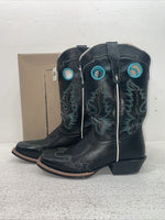 New Youth Black Smoky Mountain Cowboy Boots. 3343 Y 3.5 3 1/2. 22-37