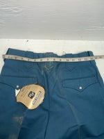 New Vintage Blue Dickson Jenkins Polyester Pants #2200 OO-85