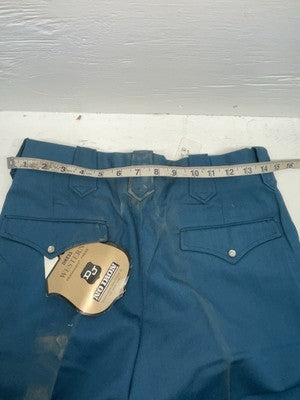 New Vintage Blue Dickson Jenkins Polyester Pants #2200 OO-85