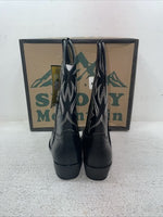 New Youth Black Smoky Mountain Cowboy Boots. 1032 B Y 4.5 4 1/2. 22-53