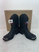 New Youth Black Smoky Mountain Cowboy Boots. 1077 Y 3.5 3 1/2. 22-31