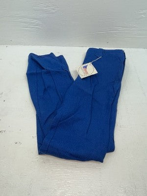 New Vintage Blue Western Girl Polyester Pants #3417 VV-41