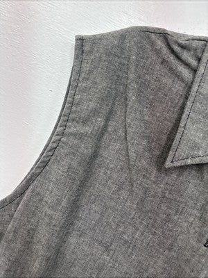 New Women’s Cowboy Threads Grey Shirt Sleeve Size Small KK-52